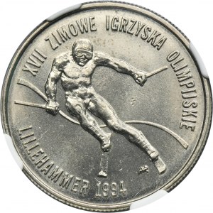 20 000 zlatých 1993 Lillehammer 1994 - NGC MS64
