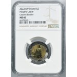 5 gold 2022 Moszna Castle - NGC MS66