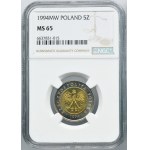 5 złotych 1994 - NGC MS65