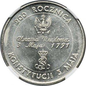 10.000 złotych 1991 200 Rocznica Konstytucji 3 Maja - NGC MS64