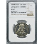 100 zlatých 1986 Vladislav I. Krátky - NGC MS65