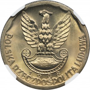 10 zlatých 1968 XXV. výročí Polské lidové armády - NGC MS65