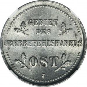 Ost, 1 Kopeck Hamburg 1916 J - NGC MS64