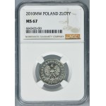 1 złoty 2010 - NGC MS67