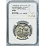 Vzorka, 10 zlotých 1965 VII Wieków Warszawy - NGC MS66