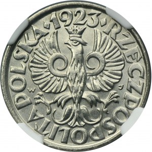 20 haléřů 1923 - NGC MS67