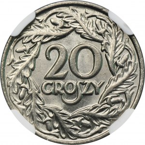 20 groszy 1923 - NGC MS66