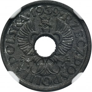 Státní správa, 5 haléřů 1939 - NGC MS65