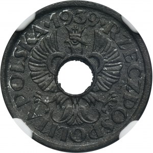 Governo Generale, 5 penny 1939 - NGC MS65