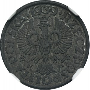 Gouvernement général, 1 penny 1939 - NGC MS64