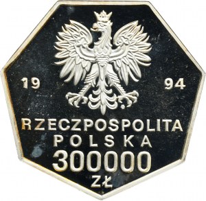 300 000 PLN 1994 70. výročí obnovení Polské banky
