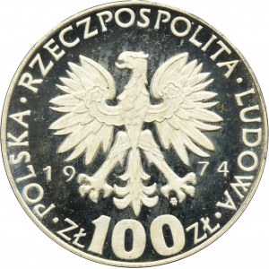 100 zloty 1974 Maria Skłodowska Curie