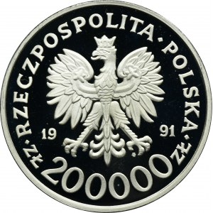 200.000 złotych 1991 Igrzyska XXV Olimpiady Barcelona 1992 - Żeglarstwo