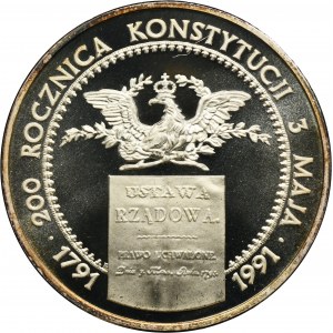 200 000 PLN 1991 200e anniversaire de la Constitution du 3 mai