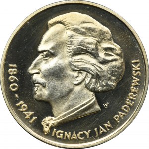 100 oro 1975 Jan Paderewski