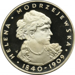 100 zlatých 1975 Helena Modrzejewska