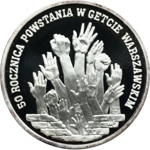 300 000 PLN 1993 50. výročí povstání ve varšavském ghettu