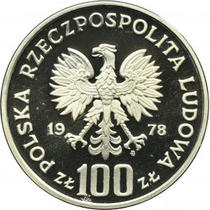 100 złotych 1978 Ochrona Środowiska Łoś