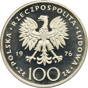 100 zlotých 1976 Casimir Pulaski