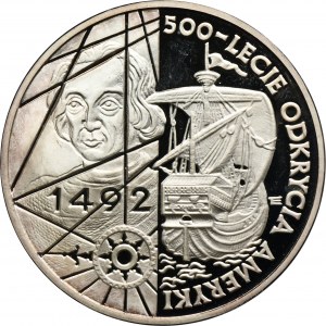 200.000 PLN 1992 500. Jahrestag der Entdeckung Amerikas