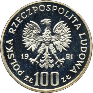 100 oro 1981 Tenente Generale Władysław Sikorski