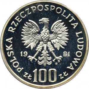 100 gold 1981 Lieutenant General Wladyslaw Sikorski