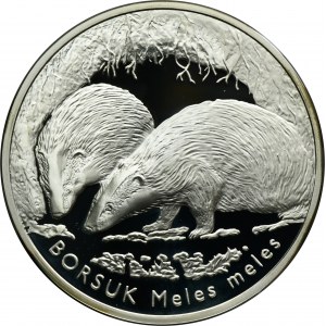 20 złotych 2011 Borsuk