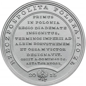 Poklady Stanislava Augusta, 50 zlotých 2013 Bolesław Chrobry