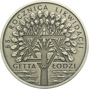 20 złotych 2009 65. Rocznica likwidacji Getta w Łodzi