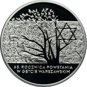 20 PLN 2008 65. Jahrestag des Aufstands im Warschauer Ghetto