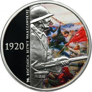 20 złotych 2010 90. rocznica Bitwy Warszawskiej