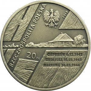 20 PLN 2012 Les Polonais sauvent les Juifs