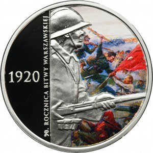 20 PLN 2010 90e anniversaire de la bataille de Varsovie