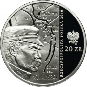 20 złotych 2010 90. rocznica Bitwy Warszawskiej