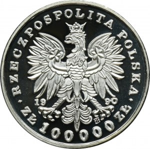 MAŁY TRYPTYK, 100.000 złotych 1990 Kościuszko