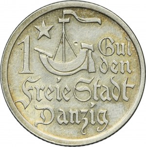 Freie Stadt Danzig, 1 Gulden 1923 Koga