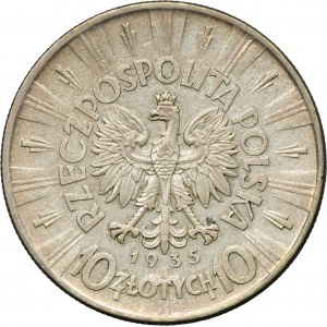 Piłsudski, 10 złotych 1935