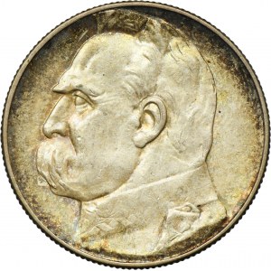 Piłsudski, 5 złotych 1938