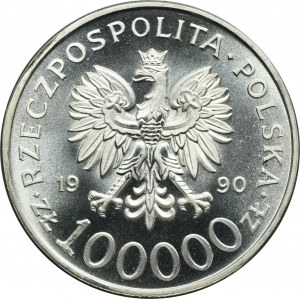 PLN 100.000 1990 Solidarietà - TIPO A