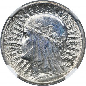 Tête de femme, 2 or 1933 - NGC UNC DÉTAILS