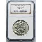 Sobieski, 10 złotych 1933 - NGC MS62