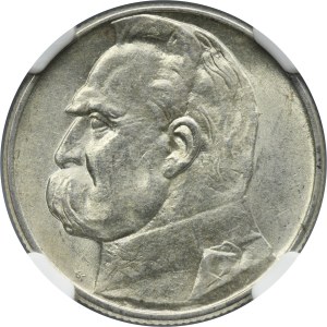 Piłsudski, 2 Zloty 1934 - NGC MS61