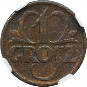 1 cent 1932 - NGC MS62 BN