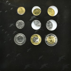 Set, Polish Circulating Coins 2010 (9 pieces).
