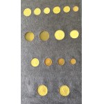 Set, monete polacche 1916-1944 (circa 124 pezzi).