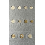 Set, monete polacche 1949-2000 (circa 401 pezzi)