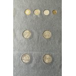 Set, monete polacche 1949-2000 (circa 401 pezzi)