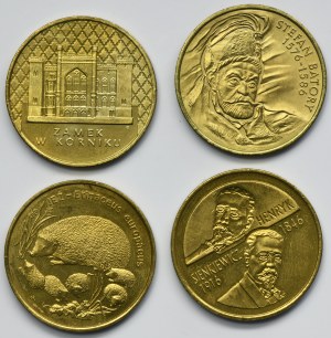 Zestaw, 2 złote 1995-1998 (4 szt.)
