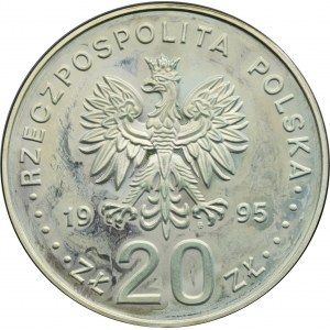 20 złotych 1995 Katyń, Miednoje, Charków 1940