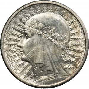 Głowa kobiety, 2 złote 1934